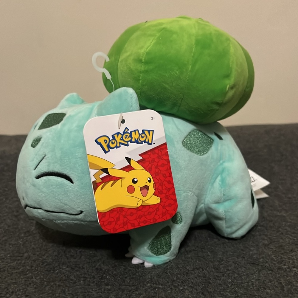 NWT Pokemon Bulbasaur Plush
